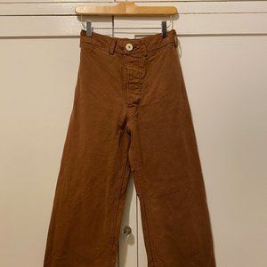 Jesse Kamm Sailor Pants in Skin Tone 34